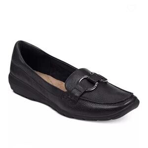 Easy Spirit Women's Avienta Slip-on Casual Flat Loafers Black